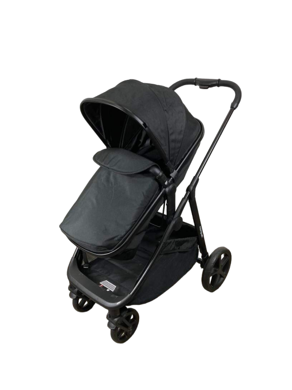 Mompush Wiz Stroller, 2023, Black Fashion - Image 2