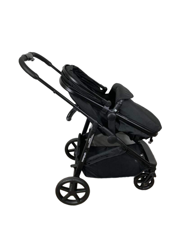 Mompush Wiz Stroller, 2023, Black Fashion - Image 3