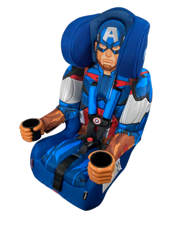 KidsEmbrace 2-in-1 Combination Harness Booster Car Seat, Captain America, 2022 Fashion