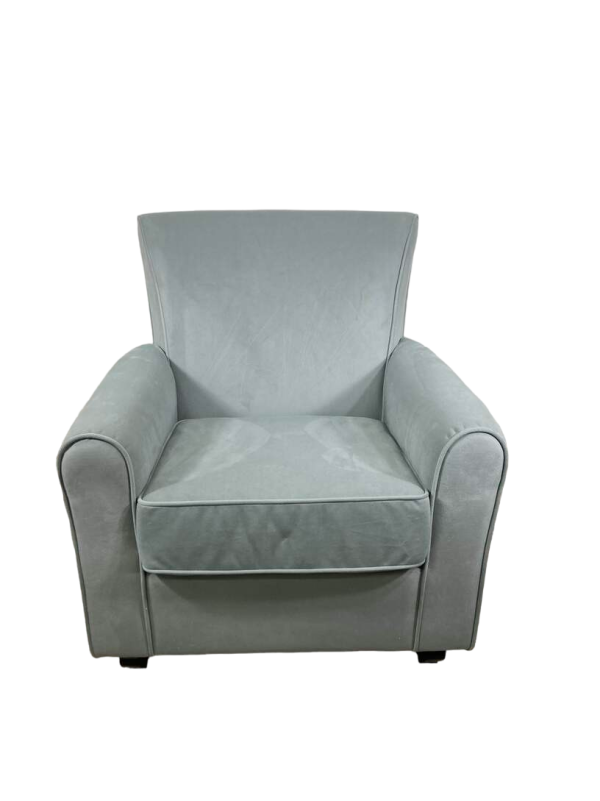 Delta Children Benbridge Upholstered Glider Swivel Rocker Chair, Dove Grey Hot on Sale - Image 2