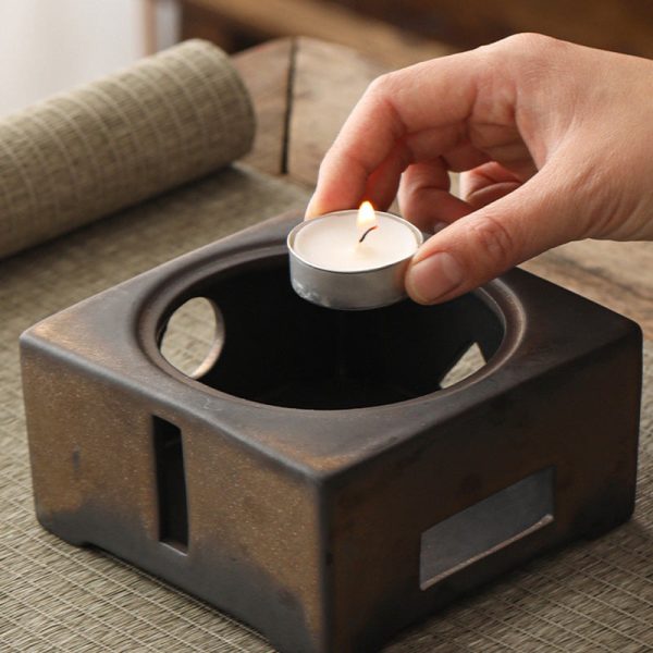 Buddha Stones Retro Brown Chinese Gongfu Tea Ceramic Kung Fu Teapot 700ml With Base Online Sale - Image 5