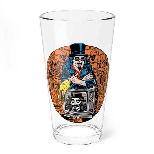 Svengoolie® 45th Anniversary Pint Glass by Mitch O Connell Online now
